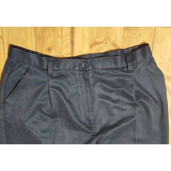 Style & Company Petite Womens Pants Dark Navy Blue Size 16P Regular Fit - Picture 3 of 10